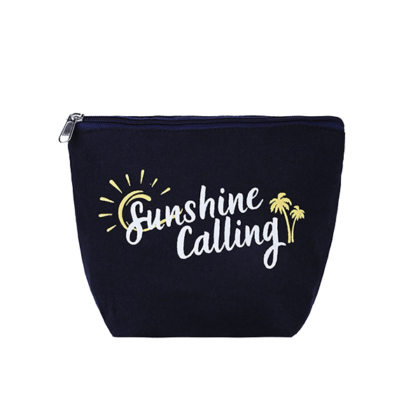 cotton cosmetic bag